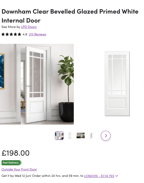 WWP108 WAYFAIR CLEARANCE PALLET - RETAIL VALUE £1509.47